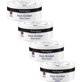 Neutrogena 4x200 ml Norveç Formülü Hızlı Emilen Bakım Kremi