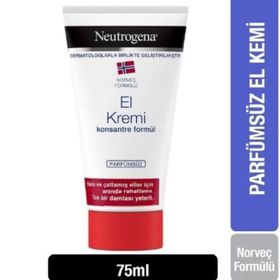 Neutrogena 75 ml Kuru Ve Çatlamış Eller İçin Parfümsüz El Kremi