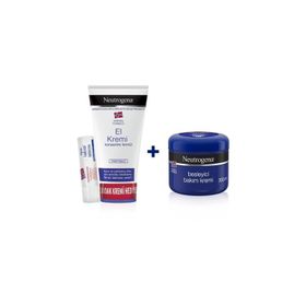 Neutrogena 75 ml Parfümlü El Kremi+300 ml Besleyici Bakım Kremi