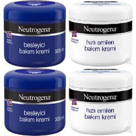 Neutrogena Besleyici 2x300 ml Bakım Kremi + Hızlı Emilen 2x300 ml Bakım Kremi