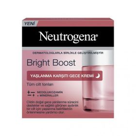 Neutrogena Bright Boost Yaşlanma Karşıtı 50 ml Gece Kremi