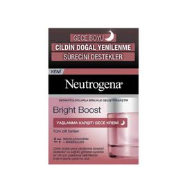 Neutrogena Bright Boost Yaşlanma Karşıtı 50 ml Gece Kremi