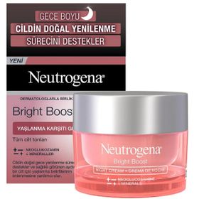 Neutrogena Bright Boost Yaşlanma Karşıtı 50 ml Gece Kremi