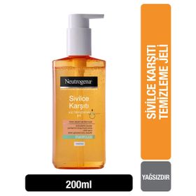 Neutrogena Deep Clean 200 ml Sivilce Karşıtı Yüz Temizleme Jeli