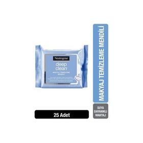 Neutrogena Deep Clean 25 Adet Makyaj Temizleme Mendili