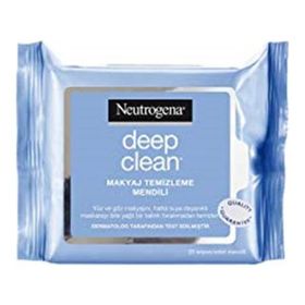 Neutrogena Deep Clean 25 Adet Makyaj Temizleme Mendili