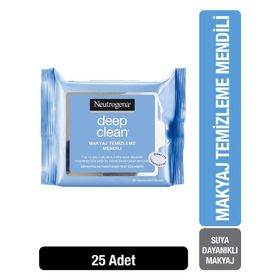 Neutrogena Deep Clean 25 Adet Makyaj Temizleme Mendili