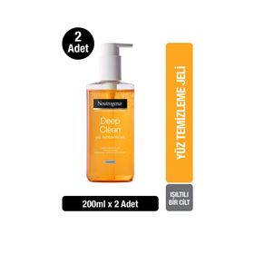 Neutrogena Deep Clean 2x200 ml Yüz Temizleme Jeli