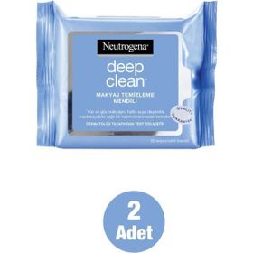 Neutrogena Deep Clean 2x25 Adet Makyaj Temizleme Mendili
