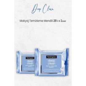 Neutrogena Deep Clean 2x25 Adet Makyaj Temizleme Mendili