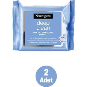 Neutrogena Deep Clean 2x25 Adet Makyaj Temizleme Mendili