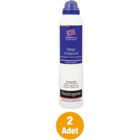Neutrogena Deep Moisture Ekspres 2x200 ml Vücut Spreyi
