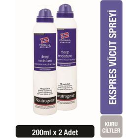 Neutrogena Deep Moisture Ekspres Sprey 2x200 ml Cilt Kremi