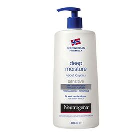 Neutrogena Deep Moisture Sensitive 400 ml Vücut Losyonu