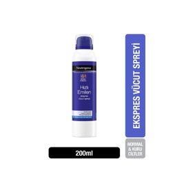 Neutrogena Hızlı Emilen Ekspres Normal Kuru Ciltler İçin 200 ml Vücut Spreyi