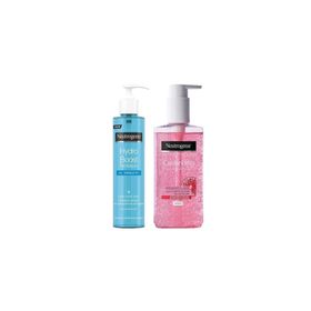 Neutrogena Hydro Boost 200 ml Water Gel Temizleyici + Pembe Greyfurt 200 ml Yüz Yıkama Jeli