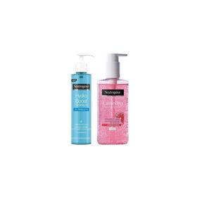 Neutrogena Hydro Boost 200 ml Water Gel Temizleyici + Pembe Greyfurt 200 ml Yüz Yıkama Jeli