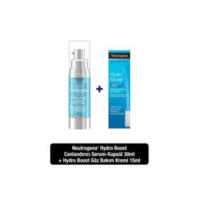 Neutrogena Hydro Boost 30 ml Canlandırıcı Serum Kapsül + 15 ml Göz Kremi
