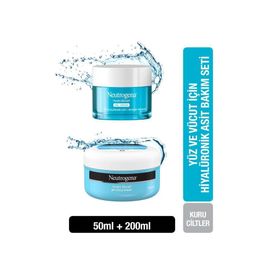 Neutrogena Hydro Boost 50 ml Water Gel Nemlendirici + 200 ml Hydro Boost Jel Vücut Kremi