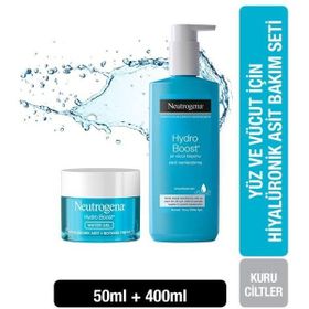 Neutrogena Hydro Boost 50 ml Water Gel Nemlendirici + Hydro Boost 400 ml Jel Vücut Losyonu