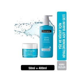 Neutrogena Hydro Boost 50 ml Water Gel Nemlendirici + Hydro Boost 400 ml Jel Vücut Losyonu