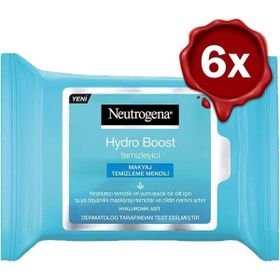 Neutrogena Hydro Boost 6x25 Makyaj Temizleme Mendili