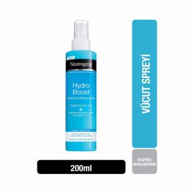 Neutrogena Hydro Boost Ekspres Normalden Kuruya Ciltler 200 ml Nemelendirici Vücut Spreyi