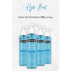 Neutrogena Hydro Boost Water 4x200 ml Jel Temizleyici