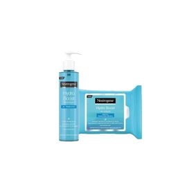 Neutrogena Hydro Boost Water Gel 200 ml Temizleyici + 25'li Makyaj Temizleme Mendili