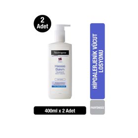 Neutrogena Nemlendirici Parfümsüz 2x400 ml Vücut Losyonu