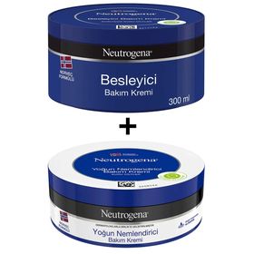 Neutrogena Norveç Formülü 300 ml Besleyici Krem + Yoğun Bakım 200 ml Krem