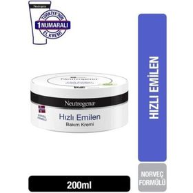 Neutrogena Norveç Formülü Hızlı Emilen 200 ml Bakım Kremi