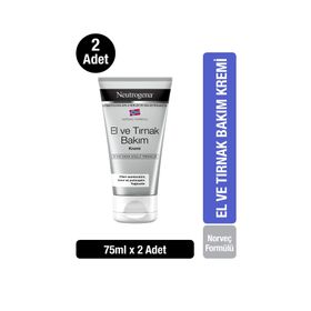 Neutrogena Norveç Formülü Parfümsüz 2x75 ml El Kremi