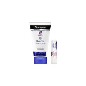 Neutrogena Parfümlü 75 ml El Kremi + Neutrogena 4,8 g Dudak Nemlendirici