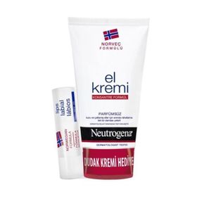 Neutrogena Parfümsüz 75 ml El Kremi + 5 g Dudak Kremi