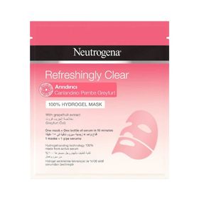 Neutrogena Refreshingly Clear Arındırıcı Pembe Greyfurt Hidrojel 15 ml Maske