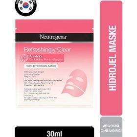 Neutrogena Refreshingly Clear Arındırıcı Pembe Greyfurt Hidrojel 15 ml Maske