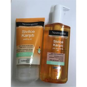 Neutrogena Sivilce Karşıtı 150 ml Peeling Jel + Sivilce Karşıtı 200 ml Yüz Temizleme Jeli