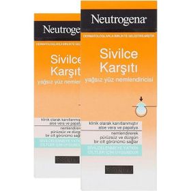 Neutrogena Sivilce Karşıtı 2x50 ml Yağsız Yüz Nemlendiricisi