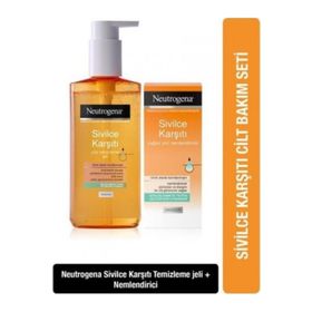Neutrogena Sivilce Karşıtı Temizleme Jeli 200 ml+ 50 ml Yağsız Yüz Nemlendiricisi