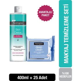 Neutrogena Skin Detox Micellar Water 400 ml Makyaj Temizleme Suyu