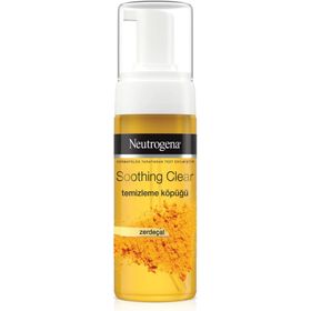 Neutrogena Soothing Clear Akneli Ciltler için Temizleyici Zerdeçallı Yüz Temizleme Köpüğü 150 ml & Nemlendirici