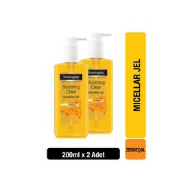 Neutrogena Soothing Clear Micellar 2x200 ml Makyaj Temizleme Jeli