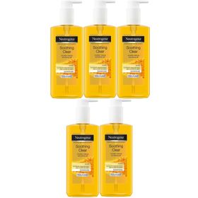 Neutrogena Soothing Clear Micellar 5x200 ml Yüz Temizleme Jeli