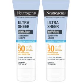 Neutrogena Ultra Sheer Hydrating SPF50 2x50 ml Güneş Kremi