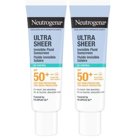Neutrogena Ultra Sheer Oil Control Fluid SPF50 2x50 ml Güneş Koruyucu