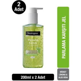 Neutrogena Visibly Clear Pore Shine 2x200 ml Yüz Temizleme Jeli