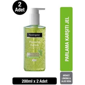 Neutrogena Visibly Clear Pore Shine 2x200 ml Yüz Temizleme Jeli