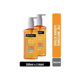 Neutrogena Visibly Clear Sivilce Karşıtı 2x200 ml Yağsız Günlük Temizleme Jeli