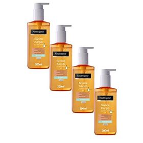 Neutrogena Visibly Clear Sivilce Karşıtı 4x200 ml Yağsız Günlük Temizleme Jeli